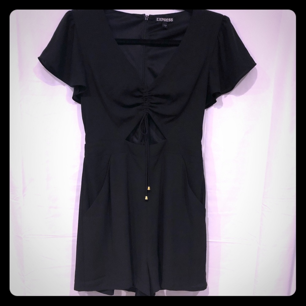 Express Black Romper